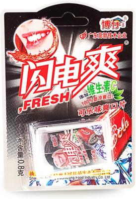 Освежающие пластинки Fresh Кола 0.8 грамм